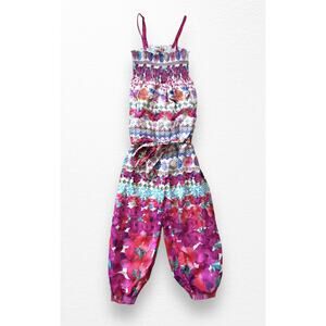 Desigual Smocked Jumpsuit, Size 9/10